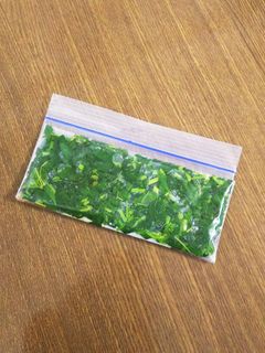 モロヘイヤの麺つゆ漬け♪-レシピのメイン写真
