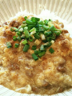 簡単♡納豆おろしのふわとろ卵ごはん♡-レシピのメイン写真