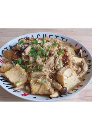厚揚げ豆腐とキノコの絶品あんかけ☆-レシピのメイン写真