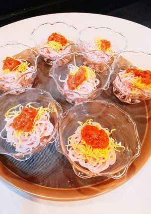 梅☆そうめん-レシピのメイン写真