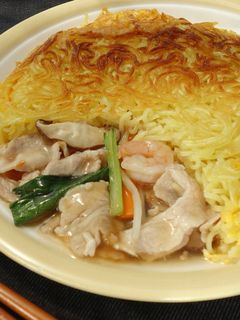 逆焼きそば-レシピのメイン写真