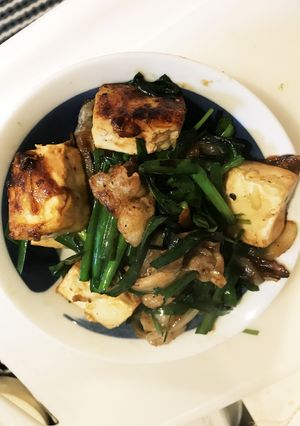 超簡単！豆腐と豚肉のピリ辛炒め-レシピのメイン写真