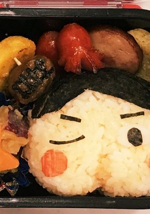 おしり探偵 キャラ弁 幼稚園 お弁当-レシピのメイン写真