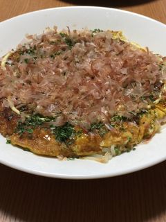 低糖質 もやしのお好み焼き風 ♪-レシピのメイン写真