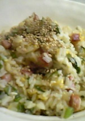 ◇和◇おいしぃ♪野沢菜チャーハン◇-レシピのメイン写真