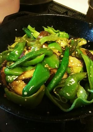 夏野菜のココナッツオイル炒め！【田舎風】-レシピのメイン写真