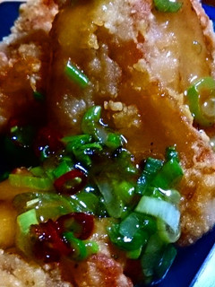 うま辛鶏唐揚げの甘酢餡かけ-レシピのメイン写真