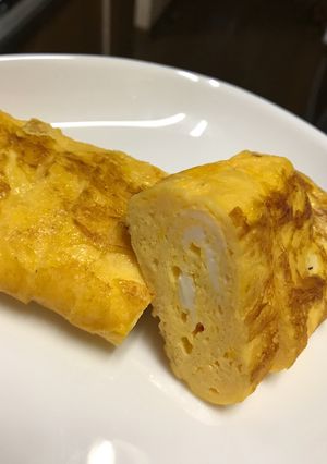 白だしでも薄口醤油でもふんわり卵焼き-レシピのメイン写真