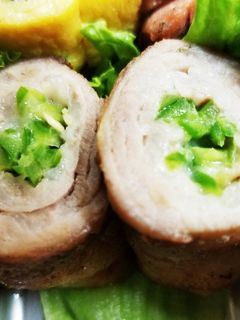 豚肉inピーマン&チーズ巻き-レシピのメイン写真