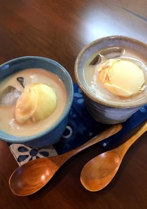 簡単！キャラメルフロート-レシピのメイン写真