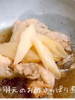 手羽元のお酢さっぱり煮-レシピのメイン写真