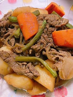 超!簡単!肉じゃが-レシピのメイン写真