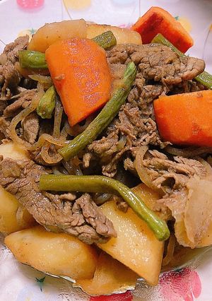 超！簡単！肉じゃが-レシピのメイン写真