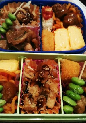 20180906お弁当-レシピのメイン写真