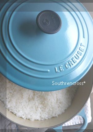 ル・クルーゼでご飯（3合22ｃｍロンド）-レシピのメイン写真