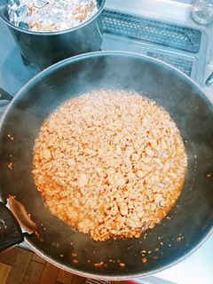 すき焼きのタレで鶏そぼろ-レシピのメイン写真