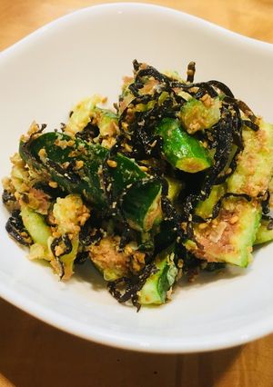 簡単！きゅうりの塩昆布、ごま、おかか和え-レシピのメイン写真
