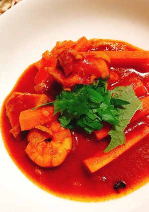 鶏モモのトマト煮込み-レシピのメイン写真