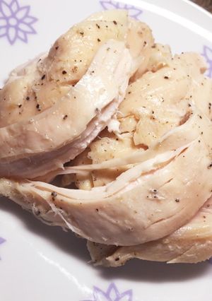 簡単！美味しいサラダチキン-レシピのメイン写真
