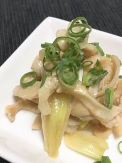 【絶品おつまみ】鶏皮とネギのわさポン和え-レシピのメイン写真