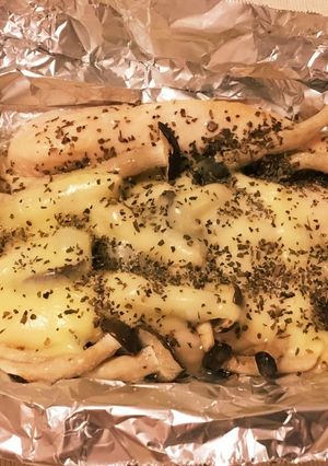 ささみとしめじの簡単ホイル焼き♪-レシピのメイン写真