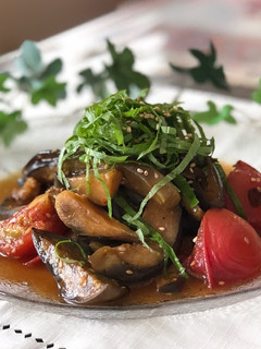 横浜発♡茄子トマトの焼き浸し-レシピのメイン写真