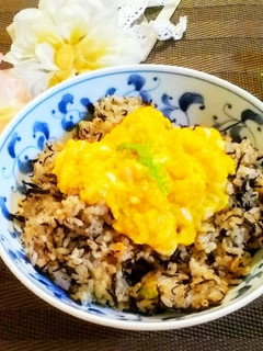 余ったひじきの煮物で納豆チャーハン-レシピのメイン写真