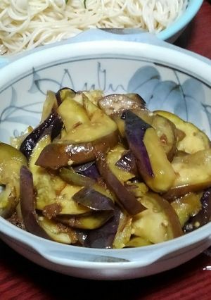 なすのおかかポン酢炒め-レシピのメイン写真