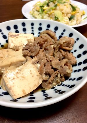 豚肉の肉豆腐☆豆腐と豚肉の煮物-レシピのメイン写真