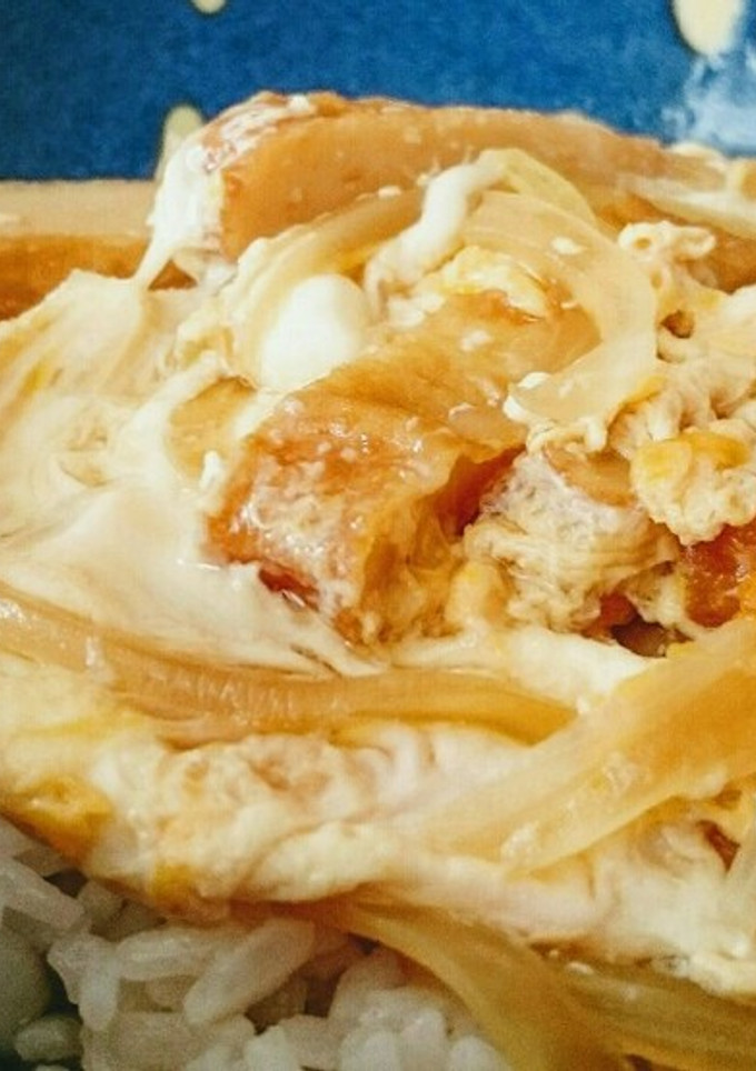 節約❗さつま揚げの卵丼❗❗-レシピのメイン写真