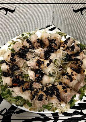 豆苗ともやしのヘルシー肉巻き-レシピのメイン写真