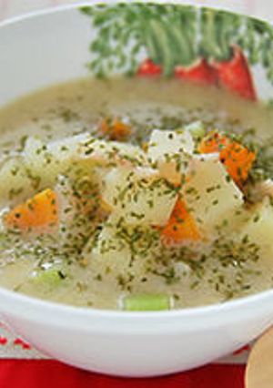 ♡♡ホッこり温まる豆乳スープ♡♡-レシピのメイン写真