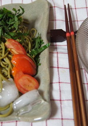 冷やし茶蕎麦-レシピのメイン写真