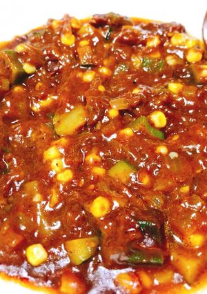 １０分で出来る夏野菜のベジタリアンカレー-レシピのメイン写真