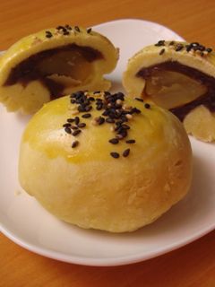 おやき風*さつまいもの栗饅頭-レシピのメイン写真