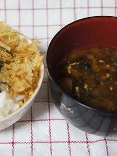 茗荷・紫蘇・花かつお 夏の三色ご飯-レシピのメイン写真