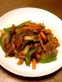 ビタミンAたっぷり!肉野菜炒め!-レシピのメイン写真