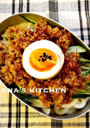 忙しい朝に☆ジャージャー麺弁当♪♪-レシピのメイン写真