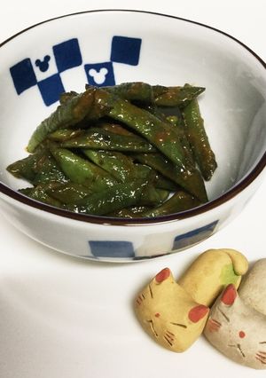 簡単★インゲンのごま味噌炒め♬-レシピのメイン写真