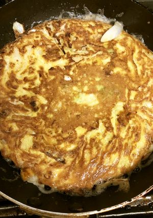 お好み焼き風　ヘルシーオムレツ-レシピのメイン写真