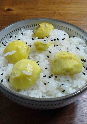 栗ご飯-レシピのメイン写真