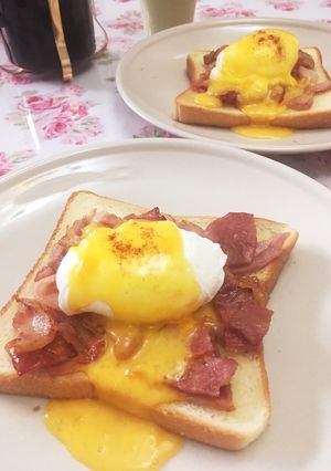 トーストdeエッグベネディクト-レシピのメイン写真