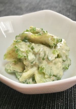 【5分でできる!】ゴーヤの胡麻和え-レシピのメイン写真
