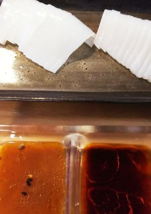 簡単イカの刺身を3種の味で♪-レシピのメイン写真