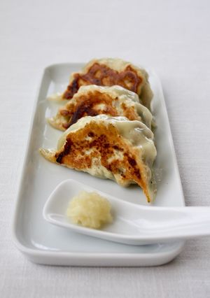 ガッツリにんにく【にんにく餃子】#行者菜-レシピのメイン写真