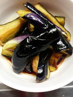 男子ご飯!ナスの揚げびたし青じそめんつゆ-レシピのメイン写真