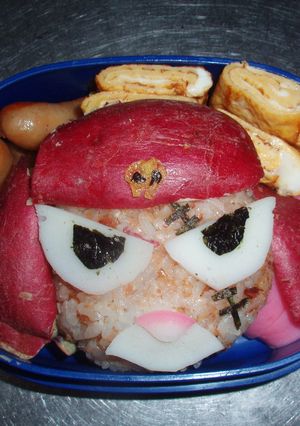 キャラ弁！ギロロ（伍長）弁当-レシピのメイン写真
