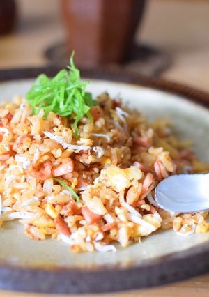 めんつゆで!焼豚としらすのパラパラ炒飯♪-レシピのメイン写真