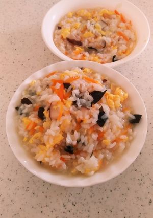 野菜たっぷり優しい雑炊-レシピのメイン写真