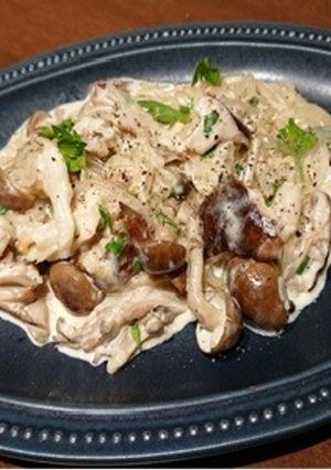 きのことマロニーのクリーム炒め-レシピのメイン写真